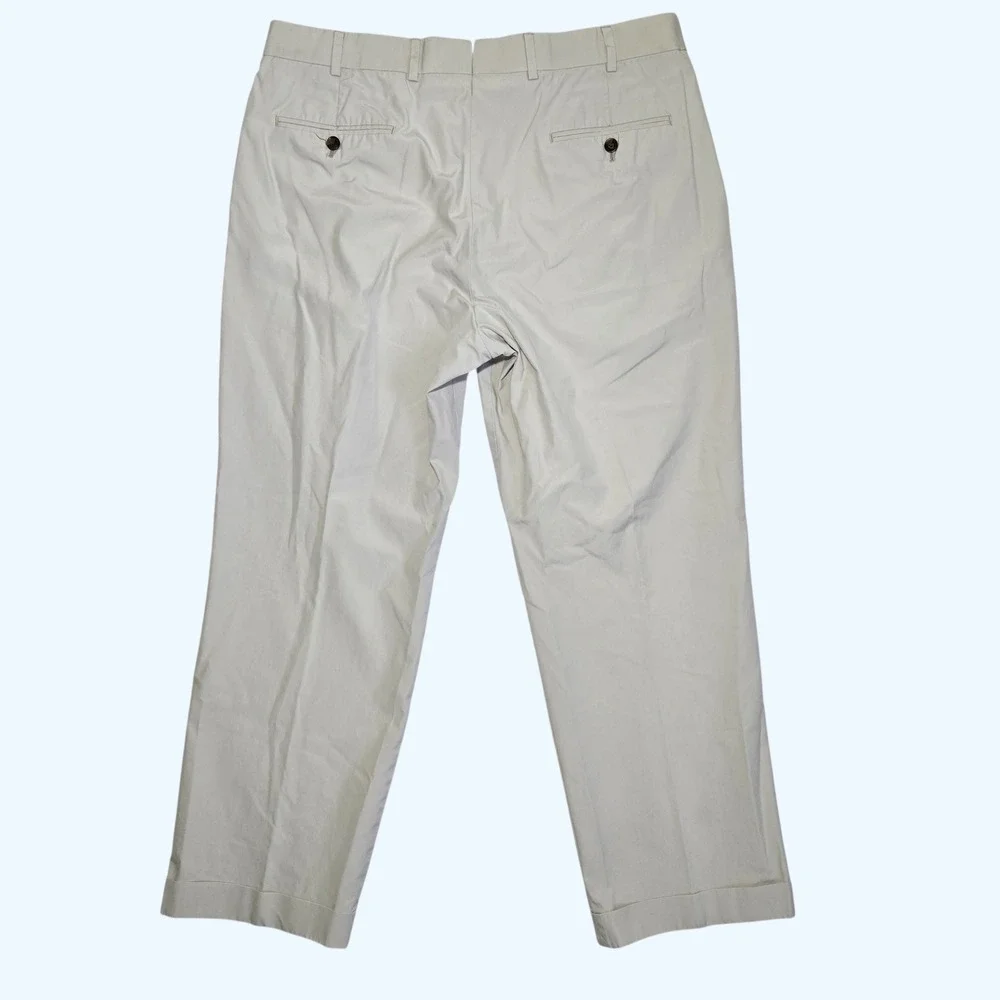 Brooks Brothers Pleated Supima Cotton Mens 38x30 (Fits 29
